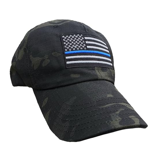 Rogue American Blue Line Hat One Size Black Multicam Amazon In Clothing Accessories