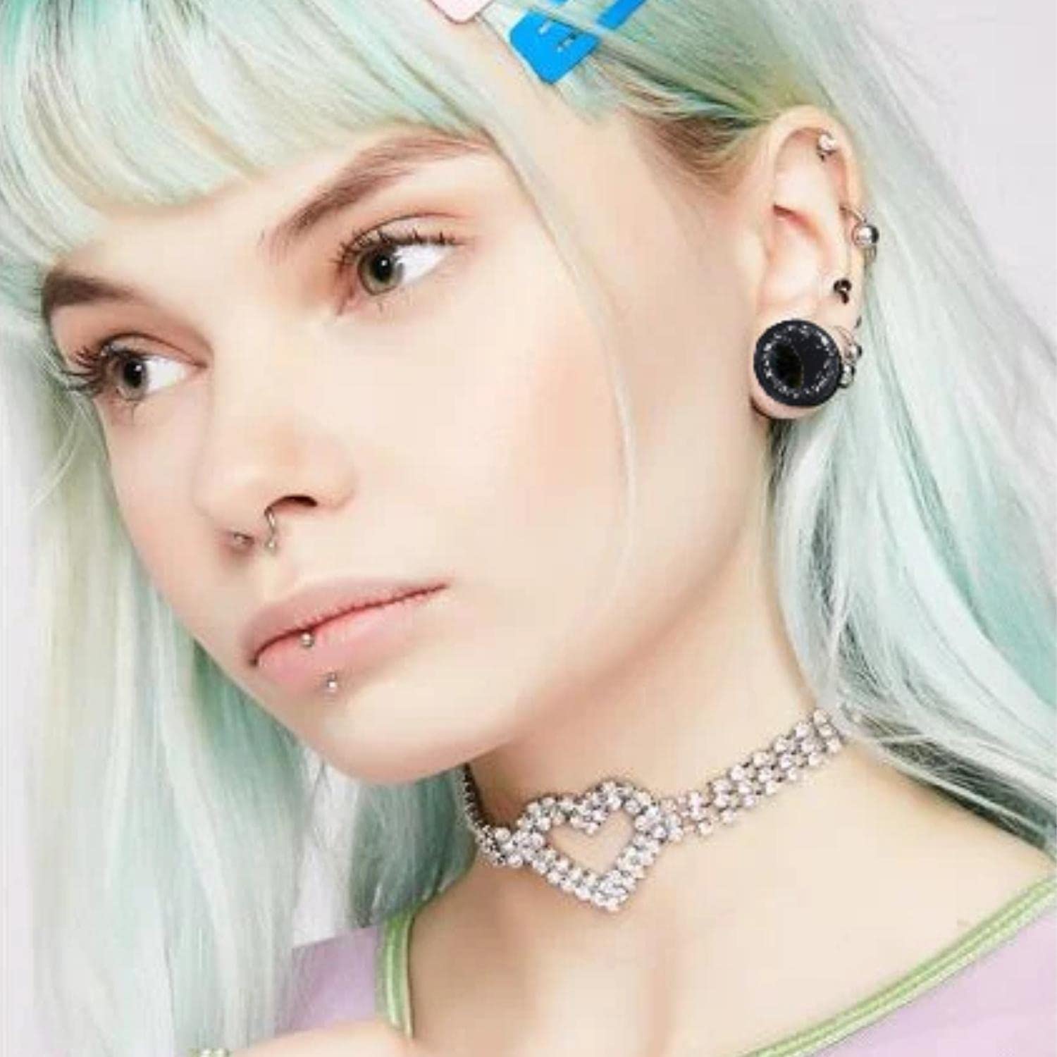 BodyJ4You Ear Stretching Balm - Ear Butter for Guages Earlobe Stretching Cream - Jojoba Wax Castor Oil All Natural Solution - Pure Unrefined Vegan Care for Body Piercing - Pack of 1