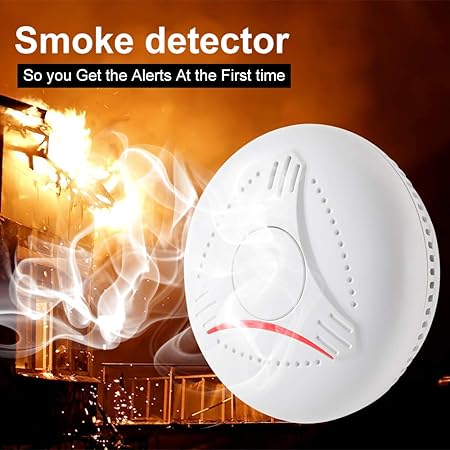 Semoss 2 Pack Rookmelders 10 Jaar Batterij Draadloze Brandalarm Optische Rookdetector Voor Thuis Tuv En14604 Normen Amazon Nl