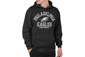 Junk Food Clothing x NFL - Classic Team Logo - Unisex Adult Pullover Hoodie - Officially Licensed NFL Apparel
