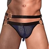 Kinizpl Men's Jockstrap Underwear Wide Belt Athletic Supporter for Men Thongs Sport Underwear Jock Strap