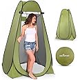 Pop Up Privacy Tent – Instant Portable Outdoor Shower Tent, Camp Toilet, Changing Room Pod, Rain Shelter with Window – Campin