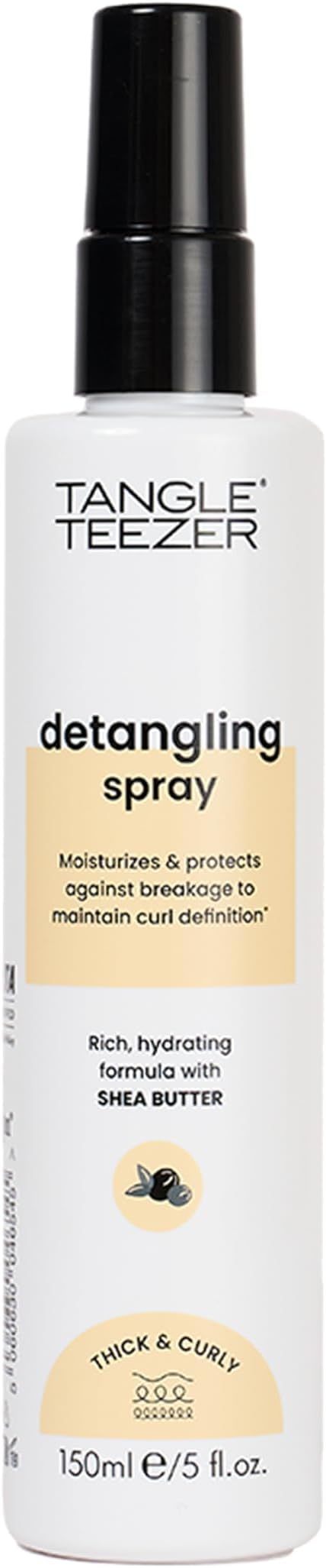 Tangle Teezer Everyday Detangling Cream Spray for Thick/Curly Hair