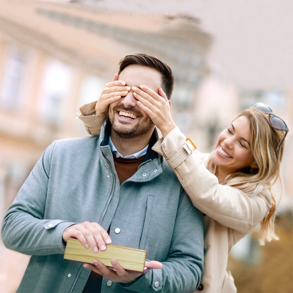 Pregnancy Test Keepsake Box, Pregnancy Announcement for Dad, Baby Announcements Ideas Wooden Baby Keepsake Box