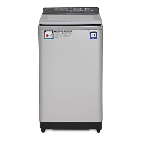 Panasonic 7.5 kg Fully-Automatic Top Loading Washing Machine (NA-F75V7LRB, Silver)