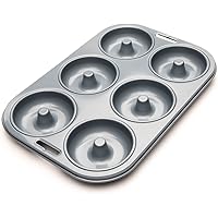 Fox Run Non-Stick, Donut Pan, Metallic