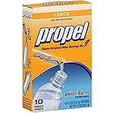 Propel Zero Powdered Beverage Mix, Lemon, 10-Count
