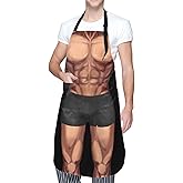 Perinsto Waterproof Apron with 2 Pockets Kitchen Chef Aprons Bibs for Cooking Baking