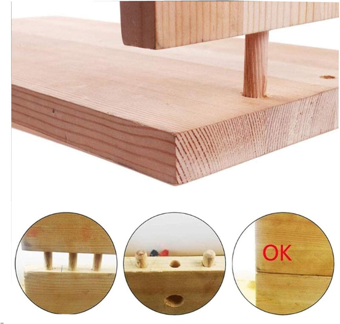 estriada Tacos de madera para manualidades para bricolaje carpintería y  aficionados JZK 500 x Redondos Espigas de madera 8 x 40 mm Ferretería  Bricolaje y herramientas futakuchi-hakata.com