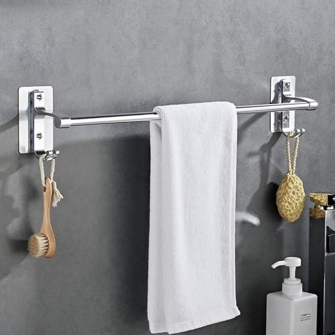 fgdsa Punchfree Towel Bar Rack,Self Adhesive Easy To Install Towel