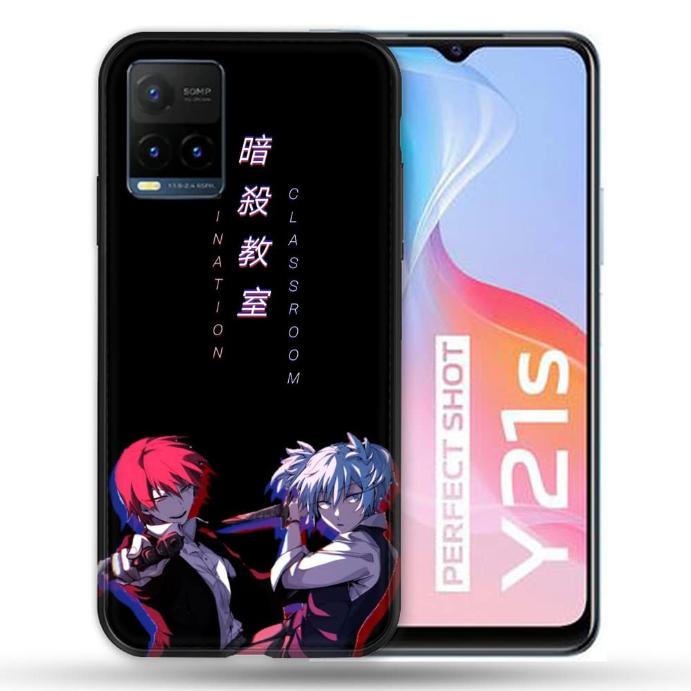 Cokitec Case for Vivo Y21 / Y21S / Y33S Manga Assassination Classroom Duo