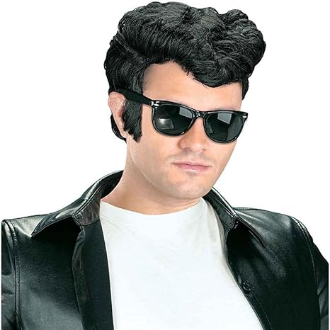 Adult 1950s Greaser Wig