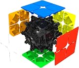 GAN 249 V2 2x2 Speed Cube Honeycomb IPG Core Stickerless 49mm view 4