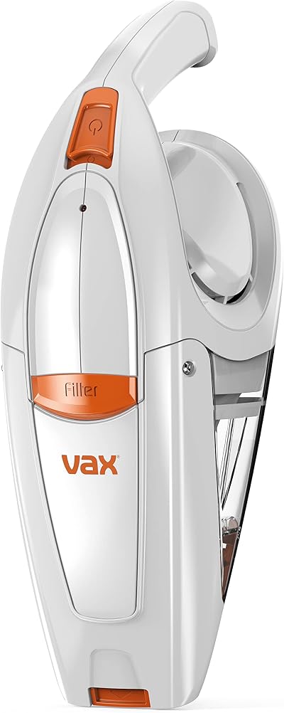 Vax Gator Cordless Handheld Vacuum Cleaner H85-GA-B10 0.3 L White Orange