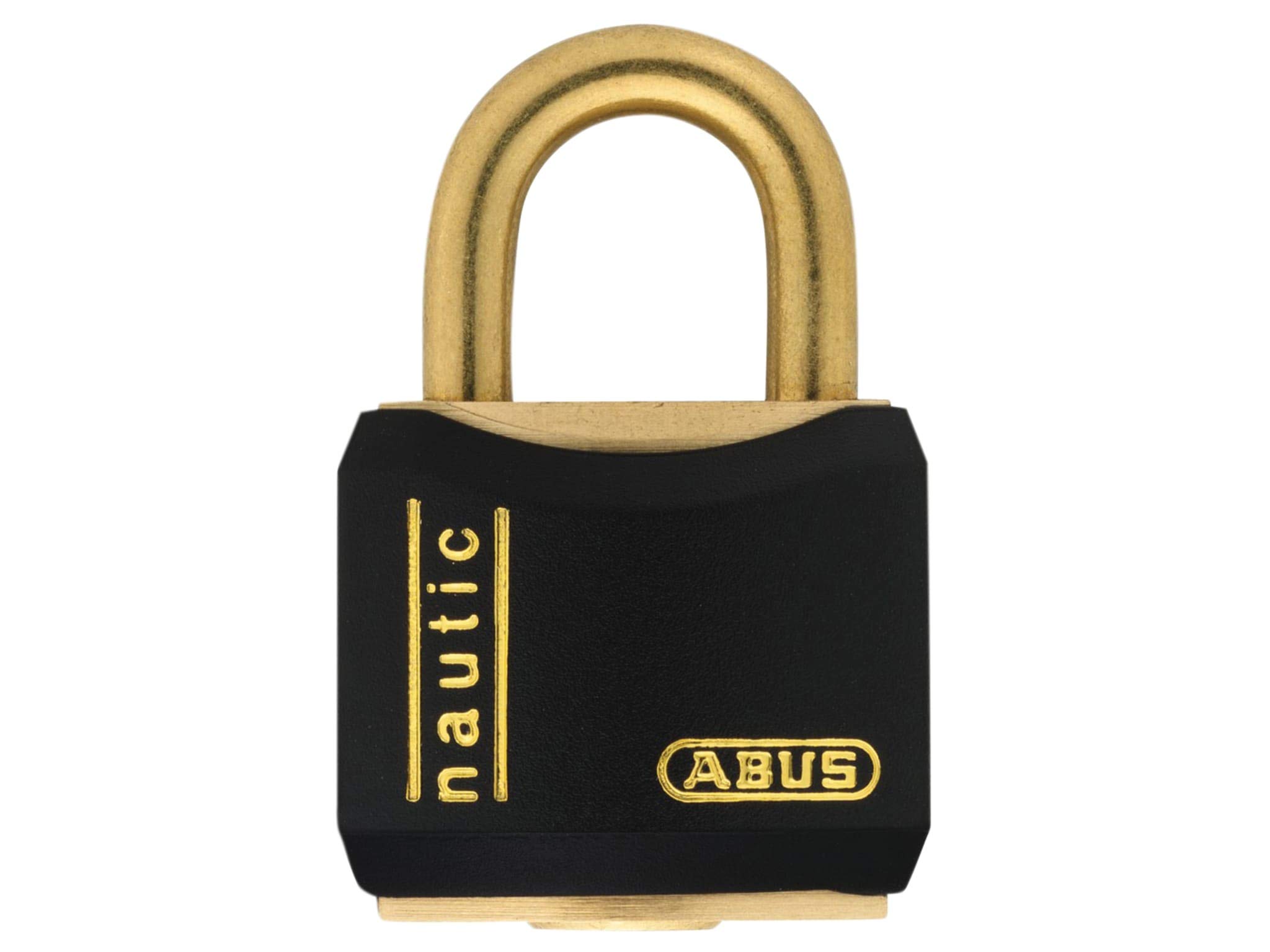 ABUS T84MB20C Rustproof Padlock,Black,20mm