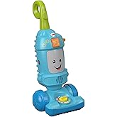 Fisher-Price Toddler Toy Laugh & Learn Light-Up Learning Vacuum Musical Push Along for Pretend Play Infants Ages 1+ Years​