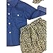 Jastore 3PCS Baby Girls Clothing Set Summer Toddler Kids Denim Tops+Leopard Skirt Outfits (12-18 Months, Leopard)