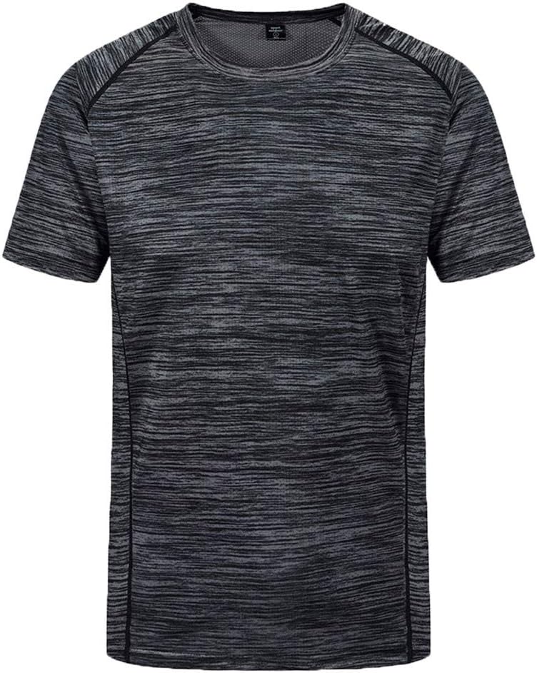 Lookatool T Shirt Men Loose Size Sports Fitness Short Sleeves Fast Dry Top