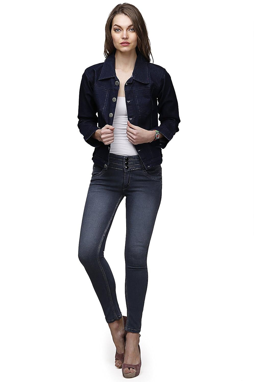 ganga women's denim jacket