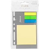 FILOFAX Sticky Notes Assorted Colors, Color May Vary, Multi-Fit (130136)