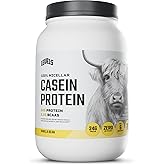 Levels 100% Micellar Casein Protein, Hormone Free, Vanilla Bean, 2LB