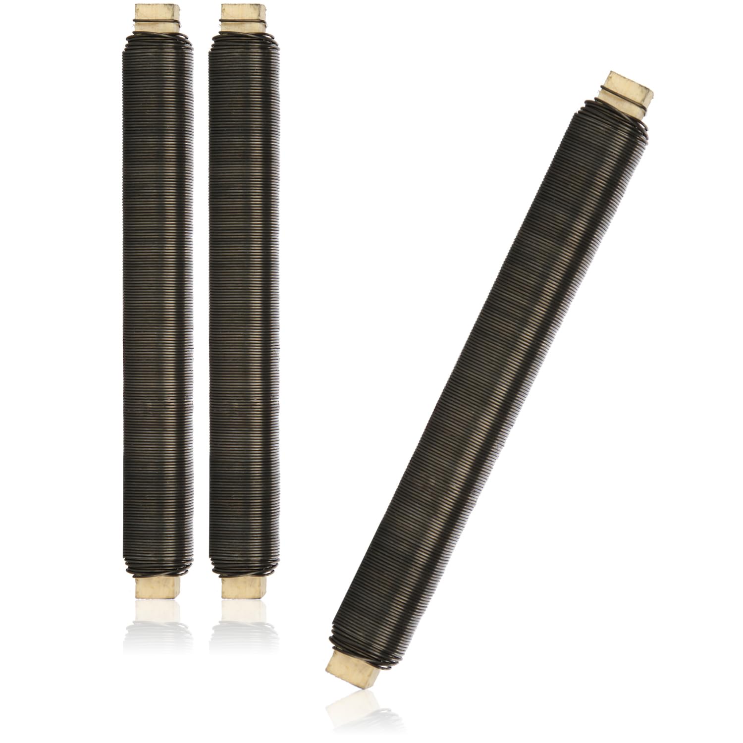 COM-FOUR® 3x Flower wrapping wire set - Annealed binding wire wound on a wooden stick - Thickness 0.65 mm, 300 g (Annealed - 03 pieces)