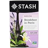 Stash Tea Black Tea - Breakfast In Paris - Case Of 6-18 Bags