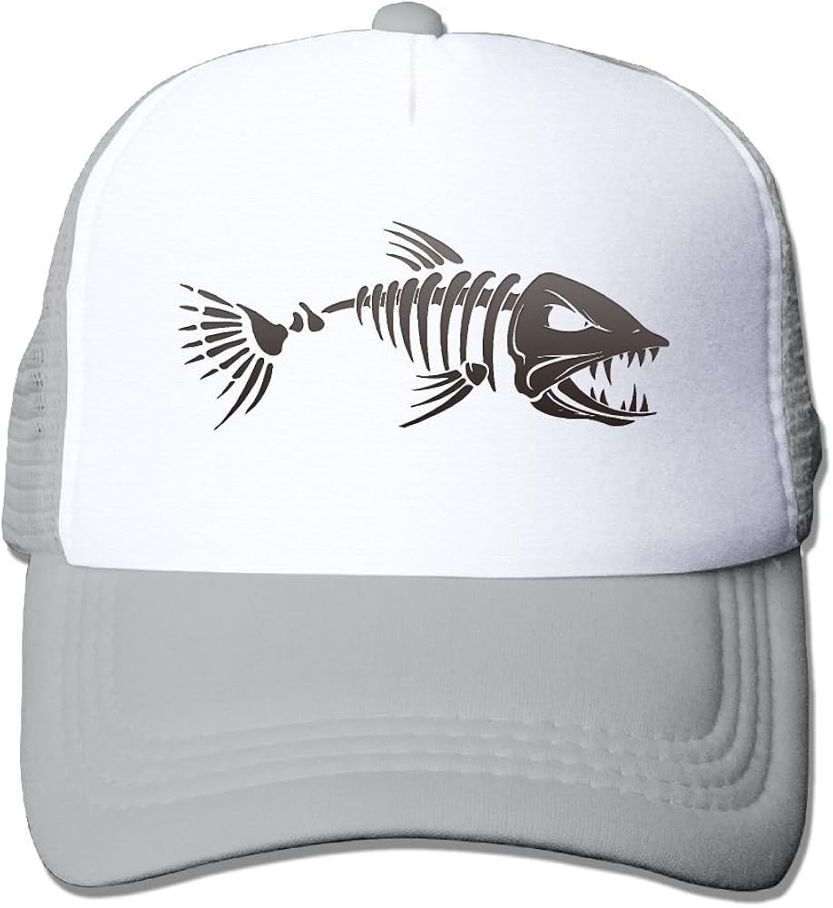 fish skeleton hat