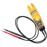 Erchon T5-1000 Voltage Continuity Current Tester Replacement for Fluke OpenJaw Electrical Tester, Current Measurements Without Metallic Touching, Slim Reach Probe Tips Auto Selects AC or DC Voltage