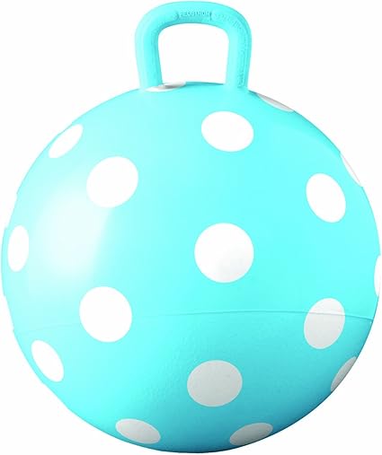 child's bouncy ball with handle