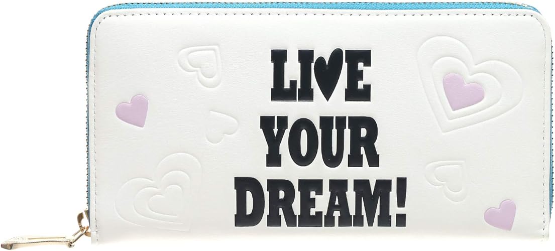 Amazon Anna Sui アナスイ Live Your Dream リブ ユア ドリーム 財布 ファスナー 長財布 レディース さいふ サイフ ホワイト レディースバッグ 財布