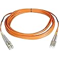 Tripp Lite Duplex Multimode 50/125 Fiber Patch Cable (LC/LC), 152M (500-ft.)(N520-152M) orange