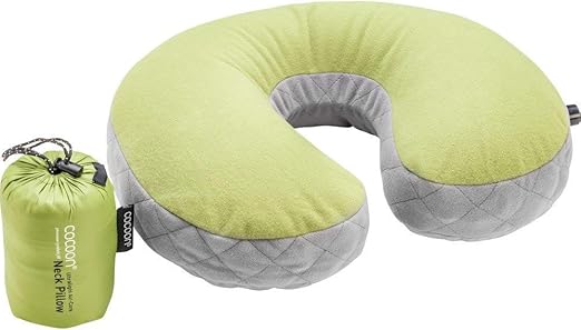 Amazon Com Cocoon Ultralight Air Core Neck Pillow Wasabi Grey