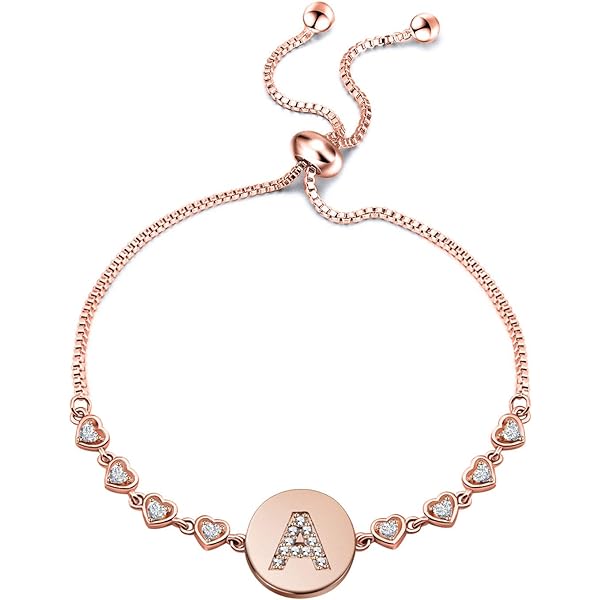 FineryGal Alphabet Letter Bracelet For Women - Personalized Heart Infinity Bracelet, Gift For Mom, Sister, Friend - View #9