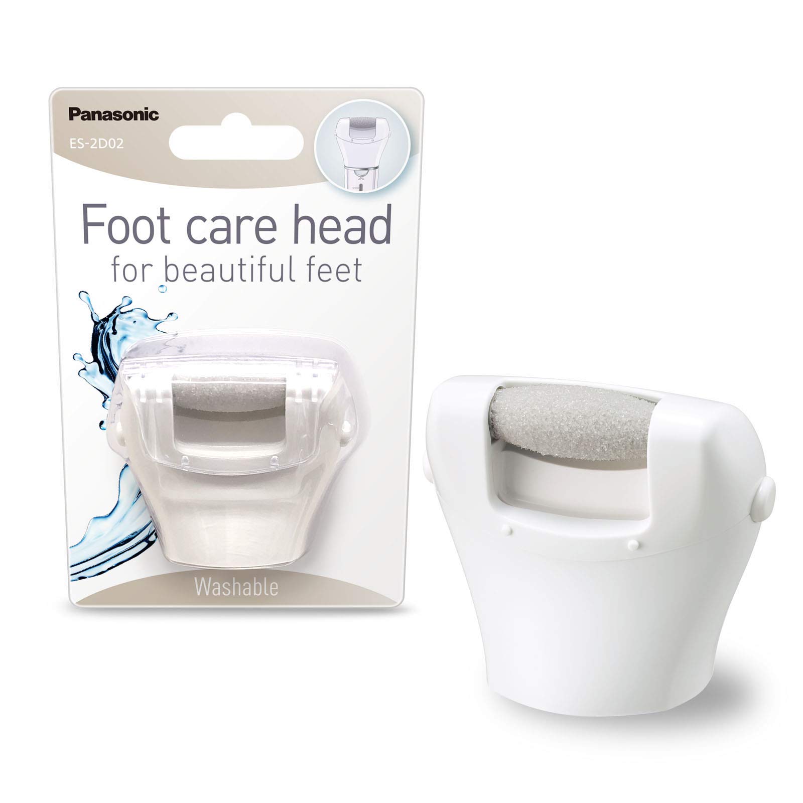 Panasonic ES-2D02 Epilator Attachment/Pedicure Attachment/Foot Care/Attachment for All Epilators of The EY and EL Series