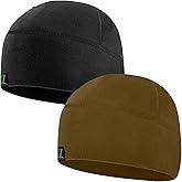 Temple Tape Tactical Fleece Watch Cap Beanie – Skull Cap Fleece Hat - Mens & Women