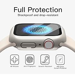 JETech Case with Screen Protector for Apple Watch