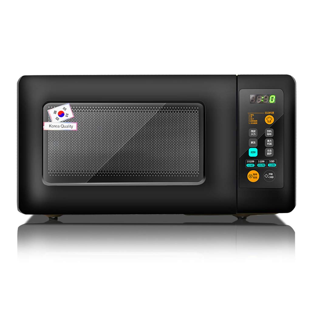 500W 0.5 Cu.Ft Wall-mounted Rotary Microwave Oven, Hanging Whirlpool Mini Microwave Oven, Compact Microwave For Dorm, Black