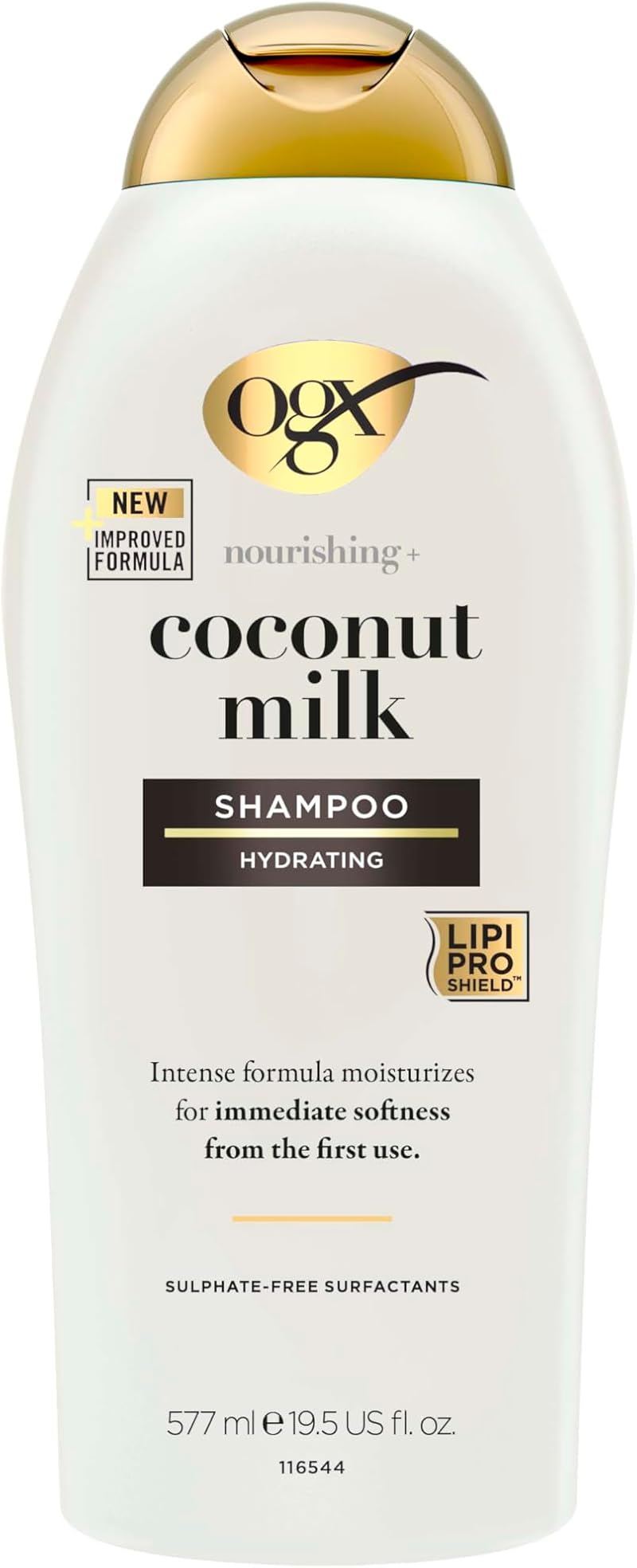 OGX Coconut Milk Hydrating Shampoo Sulfate Free 577ml