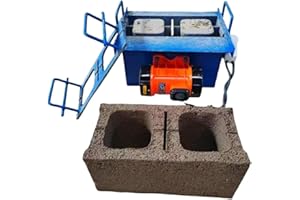 Concrete Block Making Machine, Portable Automatic Cement Brick Machine, 45s Fast Forming, Times/Min, 30 Bricks/H