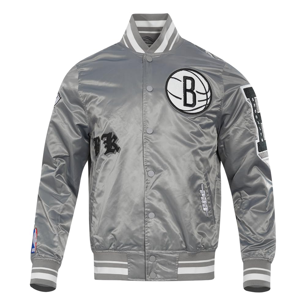 Pro Standard Mens NBA Brooklyn Nets Old English