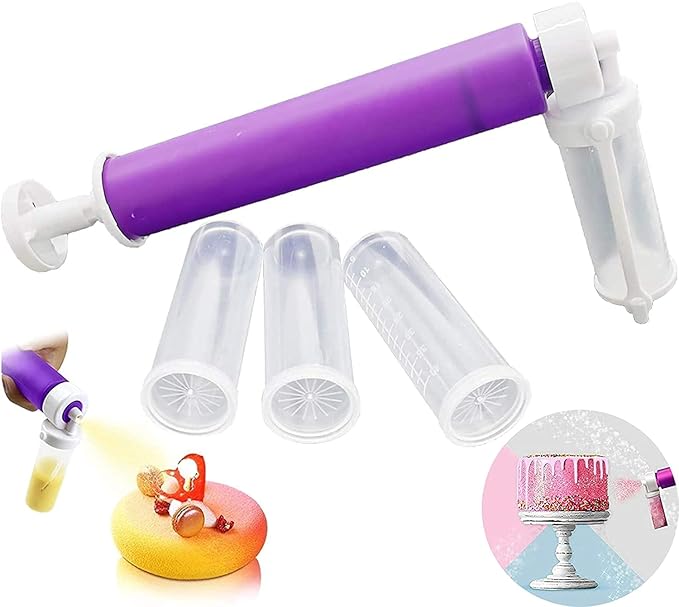Buy First Try Manual Airbrush for Cakes Glitter Decorating Tools, DIY