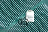 4' x 2' Pool Cover Repair Patch Kit Green Mesh Safety