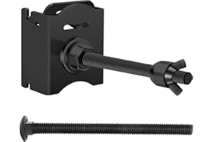 FOOZET E Track Spare Tire Holder Mount,Trailer Spare Tire Mount for Utility Trailer,Spare Wheel Carrier for Enclosed Trailers Accessories, Garages, Truck, Warehouse and Semis,Upgraded E Track Accessories