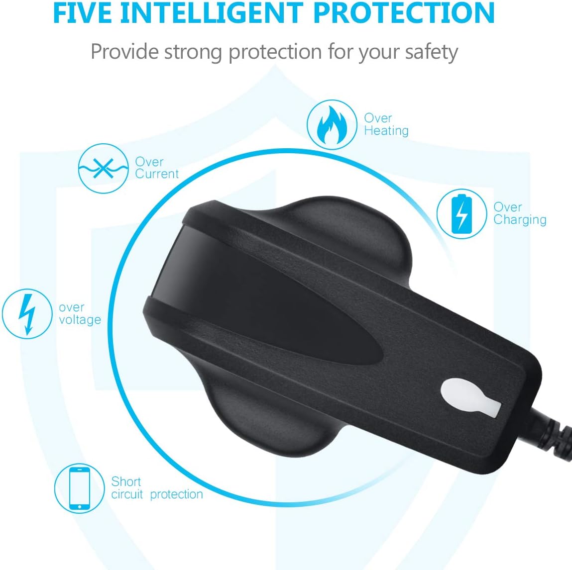 AMEEGO 2A Type-C UK Mains Charger for Fast Charging - Compatible with Samsung, LG, Google, and Other USB Type-C Devices - Image 4