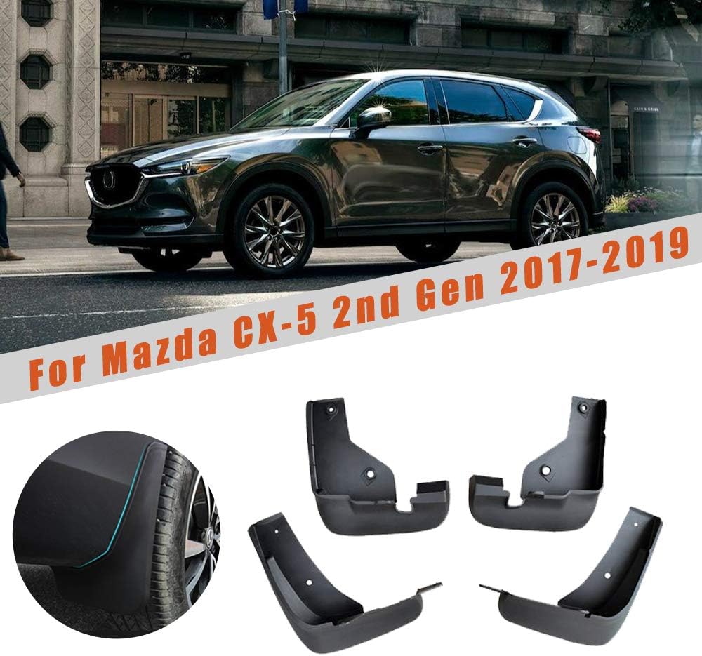 For Mazda CX5 CX5 2nd Gen 2017 2018 2019 Car Mud Flaps Wheel Splash