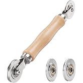 King&amp;Charles Screen Roller Tool,3Replaceable Concave Roller for Window/Door | Fit 0.098/0.125/0.14/0.157in Spline, Screen Door Repair Kit, Spline Tool, Window Screen Kit,Smooth Bearing, Chamfered Convex
