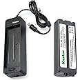 Kastar 1-Pack Gray Battery and CG-CP200 Charger Compatible with Canon SELPHY CP900, CP1200, CP1300. HP Photosmart A716 Printer Photo Printer