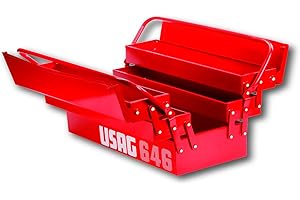 USAG U06460301 646/5LV Long Cantilever Tool Box, Five Compartments