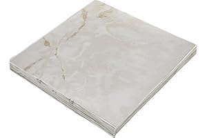 Achim Home Furnishings FTVMA40220 Nexus 12-Inch Vinyl Tile, Marble Classic White with Grey Veins, 20 Count (Pack of 1), White/Grey Vein Marble